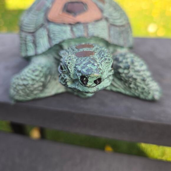 Turtle Figure Statue Garden Decor Home Decor - Picture 8 of 15